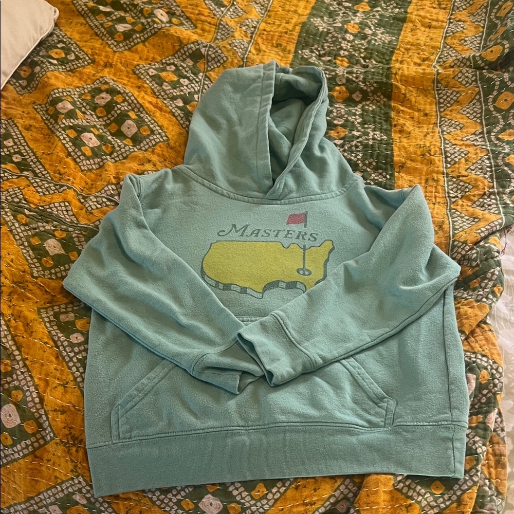 Masters Kids Light Green Hoodie
